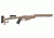 Eberlestock Stealth Chassis 700 LA, Folding Stock, Slick Forestock w/ AI-Type 5 Round Magazine, Dry Earth M1BSSE
