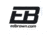Ed Brown Products Logo Decal/Sticker, 4x5 in, Black/White, 962-DECAL