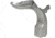 Ed Brown Products Memory Groove Grip Safety, 1911, 80 Series, Beavertail, Stainless Steel, 868-M-80