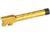 Ed Brown Products SR Threaded Barrel for M&amp;P, 9 mm, Titanium Nitride, Gold, 4.25 in, MP-BR-SR-GOLD