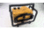 EDEMO Sangean LUNCHBOX Digital PLL AM/FM, Compact Design, Large LCD Display, Yellow LB-100, EDEMO1