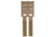 Edgar Sherman Design Droppah Belt Accessory, Coyote Brown, ESD-DROPPAH-CB