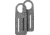 Edgar Sherman Design Paracord Guide Gun Sling, Grey, ESD-SWIV-GRY