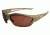 Edge Eyewear Acid Gambit Desert Sand Shooting Glasses Kit with 2 Lens, Polarized Copper &amp; Clear Vapor Shield Lenses SG2K5-2