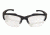 Edge Eyewear Acid Gambit Safety Glasses - Black Frame, Clear Lens SG611
