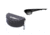 Edge Eyewear Acid Gambit Safety Glasses - Black Frame, Gradient Lens, Polarized TSGG716 w/ FREE Hard Case