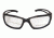 Edge Eyewear Blade Runner Safety Glasses - Black Frame, Clear Lens SBR611