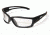 Edge Eyewear Blade Runner Safety Glasses - Black Frame, Clear Lens SBR611