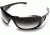 Brazeau Safety Glasses - Black Frame, Polarized Gradient Lens TXBG216
