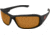 Edge Eyewear Brazeau Torque Safety Glasses - Matte Black Frame with Red E Logo / Polarized CopperDriving Lens, One Size, TXB235