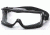Edge Eyewear Cayesh Full Frame Safety Goggle w/ Clear Lens HC111