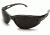 Edge Safety Dakura - Black Frame, Smoke Vapor Shield Lens SW116VS