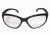 Edge Eyewear Falcon Safety Glasses - Black Frame, Clear Lens SF611