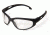 Edge Eyewear Falcon Safety Glasses - Black Frame, Clear Lens SF611