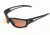 Kazbek Safety Glasses - Black Frame, Polarized Copper &quot;Driving&quot; Lens TSK215