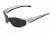 Edge Eyewear Kazbek Safety Glasses - Black Frame, Smoke Lens SK116