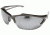 Edge Eyewear Khor Safety Glasses Black Frame Silver Mirror Lens Sdk117