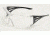Ossa Fit Over Safety Glasses - Black Frame, Large Clear Lens XF111-L