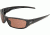 Edge Eyewear Reclus Safety Glasses Black Frame Copper Driving Lens Sr115