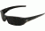 Edge Eyewear Reclus Safety Glasses Black Frame Smoke Lens Sr116