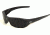 Edge Eyewear Reclus Safety Glasses - Black Frame, Smoke Lens SR116