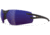 Edge Eyewear Salita - Black Frame / Blue Mirror Lenses, Black Frame, SL118