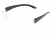 Edge Eyewear Savoia Safety Glasses Black Frame Clear Lens Ake111