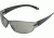 Edge Eyewear Savoia Safety Glasses Black Frame Smoke Lens Ake116