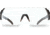 Edge Eyewear Urgent Fury Shooting Glasses, Black Frame, Clear Vapor Shield Lenses, Standard, UF11VS