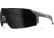 Edge Eyewear Urgent Fury Shooting Glasses, Conifer Green Frame, G-15 Vapor Shield Lenses, Standard, UF37VS