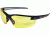 Edge Eyewear Zorge G2 Safety Glasses Black Frame / Yellow Vapor Shield Lenses, Universal DZ112VS-G2