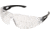 Edge Safety Eyewear Kirova Glasses - Black Frame, Clear Lens, One Size, AB111