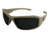 Edge Tactical Hamel Shooting Glasses, Ranger Green Thin Temple &quot; Soft-Touch Gray Frame /Polarized Smoke Lenses, Smoke, One Size TXH756-TT