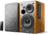 Edifier R1280DB Powered Bookshelf Bluetooth Speakers, Brown, 4003066