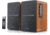 Edifier R1280Ts Powered Bookshelf Speaker, Brown, 4004957