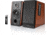 Edifier R1700BTs Powered Bluetooth Bookshelf Speakers, Brown, 4004971