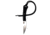 Montana Knife Company Magnacut Mini-Speedgoat Fixed Blade Knives, 2.875 inch, Magnacut Stainless Steel, Fixed Blade, Paracord Handle, Black, 6.75 inch, MKC-000364