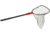EGO Medium Rubber Coated Mesh, Black/Red, Medium, 71263