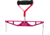 EGO Tourn Culling Beam 3/16in Annodize Alum Plate RemovableHdl Laser Etched, Red, 73009