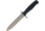 Eickhorn Solingen Boot Knife Black Handle Fixed Blade Knife, 5.625in, 1.4110 Steel, Gray, Black, G10 Handle EI825212