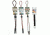 EK Ekcessories Cat Strap Earth Tones 10002C ASST. EARTH