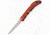 EKA Fillet, Bubinga Wood Handle, Plain w/Sheath EKA-617604