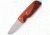 EKA Nordic H8, Bubinga Wood Handle, Plain w/Sheath EKA-619409