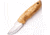 EKA Nordic JoF7, Masur Wood Handle, Plain w/Sheath EKA-618309