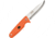 EKA Nordic W12 Orange Fixed Blade Knife, 9in, 4.25in, Swedish Sandvik Steel, Drop Point, Orange, G10 Handle EKA734302