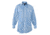 Elbeco Paragon Plus Short Sleeve Poplin Shirt, 20 in, 37 in, Blue, TP878-20-37