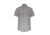 Elbeco TexTrop2 Zippered Short Sleeve Polyester Shirt - Mens, 19 in, Gray, Z3311N-19