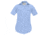 Women's Blue Paragon Plus Short Sleeve Shirt, Tall
