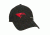 Elevation Fitted Hat, Red/Black Universal Fit 13065