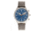 Elevon Antoine Chronograph Leather-Band Watch w/ Date, Grey/Blue, One Size, ELE113-6